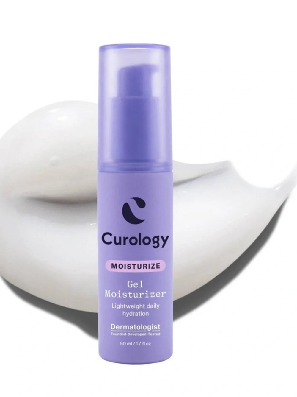 Curology Moisturize Gel Moisturizer - Purple